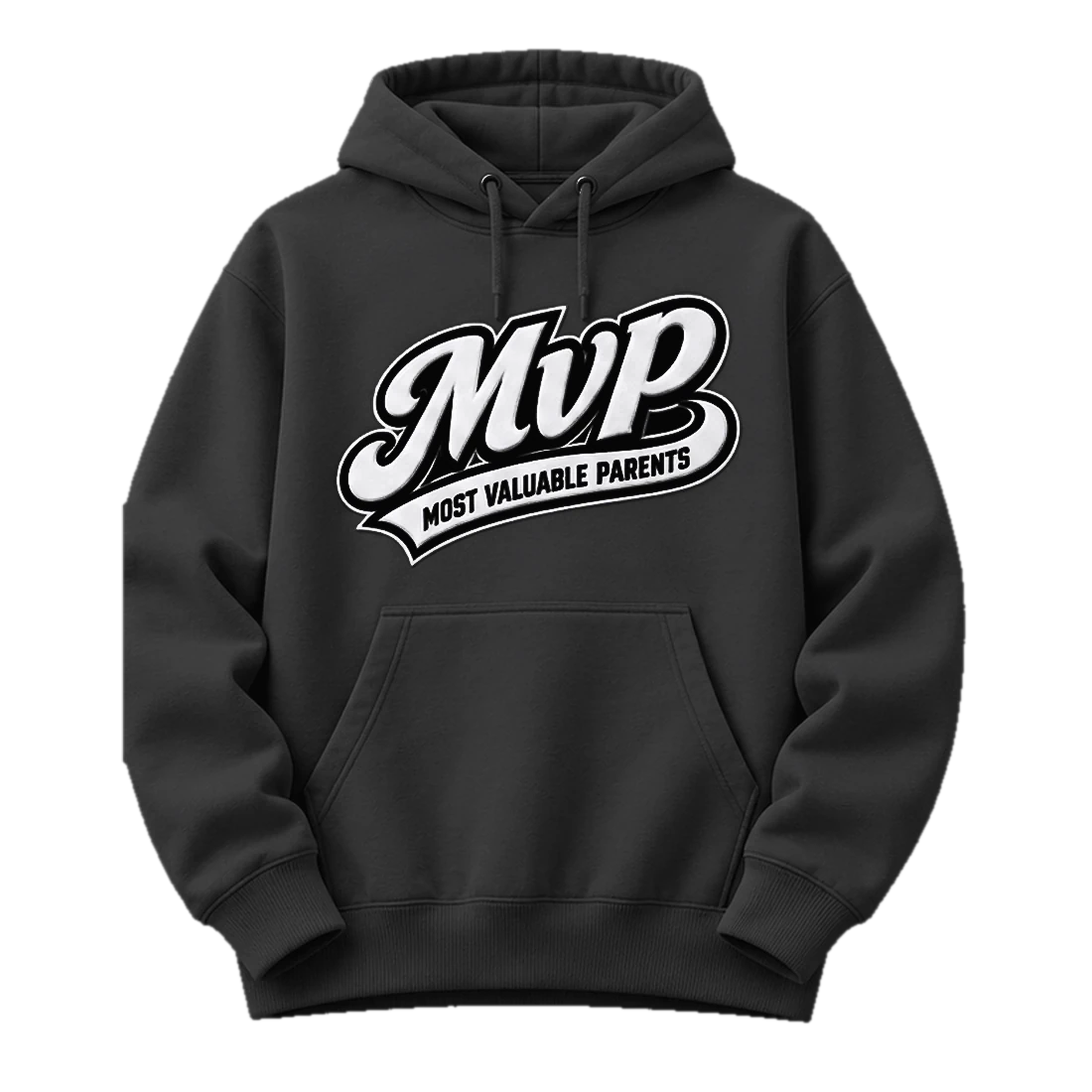 Black Script Hoodie